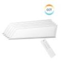 5er Pack LED CCT Panel mit Fernbedienung, dimmbar, 120x30 cm