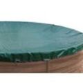 Abdeckplane für Pool oval 540x350cm Planenmaß 600x410cm Sommer Winter