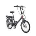 E-Bike F810, Faltrad mit 7 Gang Kettenschaltung