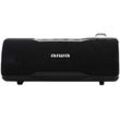 BST-500BK schwarz Bluetooth Lautsprecher Boombox TWS, IP67, 12W, Hyperbass, Freisprechfunktion