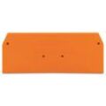 WAGO 280-326 Abschluss- und Trennplatte Orange 100 St.