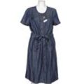 Peter Hahn Damen Kleid, blau, Gr. 46