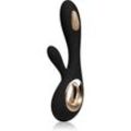 Lelo Soraya Wave Vibrator mit Klitoris-Stimulator Black 21,5 cm