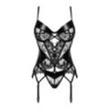 Leonela - Corset & Thong, 2-tlg.