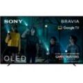 SONY OLED-Fernseher, G (A-G), schwarz (titanschwarz), 55, Fernseher, Smart-TV, TRILUMINOS PRO, BRAVIA CORE, mit exklusiven PS5-Features