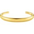 Armreif THOMAS SABO "im zeitlos-edlem Design, Bold Elegance, AR115-001-21-L17, -413-39-L17" Gr. 17, gold (gelbgoldfarben), Armbänder, Damen, 17, Silber 925 (Sterlingsilber)