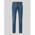 Slim Fit Jeans mit 5-Pocket-Design