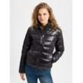 Tommy Jeans Steppjacke Damen, schwarz