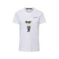 KARL LAGERFELD T-Shirt Damen Baumwolle, weiß