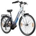 Zündapp Z901 E Bike Damen 28 Zoll 150 - 180 cm Pedelec Damenfahrrad City 7 Gang Elektrofahrrad Hollandrad Ananda E Fahrrad