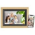 Braun Phototechnik DigiFrame 10B WiFi Digitaler WiFi-Bilderrahmen 25.7 cm 10.1 Zoll EEK: C (A - G) 1280 x 800 Pixel 32 GB Buche