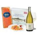 Frischer Exquisit Lachs & edler Chablis