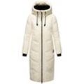 MARIKOO Damen Winter Steppmantel Stepp Jacke Mantel Parka warm mit Kapuze Nadaree