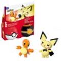 Mattel Konstruktionsspielzeug MEGA Pokémon Poké Ball - Charmander und Pichu