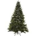 Künstlicher Weihnachtsbaum CREATIV DECO "Weihnachtsdeko aussen, künstlicher Christbaum, Tannenbaum", grün, H:150cm, Kunststoff, Weihnachtsbäume, von höchster Qualität