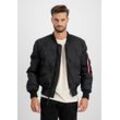 Winterjacke ALPHA INDUSTRIES "Alpha Industries Men - Cold Weather Jackets", Herren, Gr. M, schwarz, Obermaterial: 100% Polyester, Futter: 100% Polyester, Füllung: 100% Polyester, Jacken