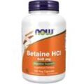 Now Foods, Betain HCl, 648mg, 120 Kapseln [151,04 EUR pro kg]