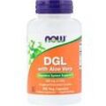 Now Foods, DGL, mit Aloe Vera, 400mg, 100 VegKapseln [290,70 EUR pro kg]