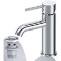 Am.pm - Wasserhahn Bad, Waschtischarmaturen, Badarmaturen aus Messing, Waschbecken Armatur, Wasserhahn, Waschtischarmatur, Mischbatterie Bad FPA82100