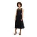 Cocktailkleid VERA MONT "Vera Mont Cocktailkleid figurbetont" Gr. 34, Normalgrößen, schwarz, Damen, Obermaterial: 100% Polyester. Futter: 100% Polyester., Kleider, Nahtführung