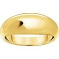 Fingerring THOMAS SABO "mit zeitlos-edlem Design, Bold Elegance" Gr. 56, gold (gelbgoldfarben), Fingerringe, Damen, 56, Silber 925 (Sterlingsilber), 7mm