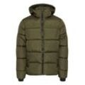 Steppjacke BLEND "Steppjacke BHMZIPKE", Herren, Gr. L, grün (forest night), Obermaterial: 100% Polyester PES., Basic, regular fit normal, Jacken