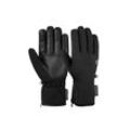 Skihandschuhe REUSCH "TIFFANY R-TEX XT", Damen, Gr. 6,5, schwarz, 88% Polyamid, 8% Ziegenleder, 4% Elasthan, mehrfarbig, feminin, Handschuhe, mit innovativer Insert-Membran