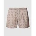 Boxershorts mit Karomuster Modell 'Fancy Woven Boxer'