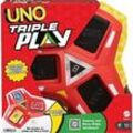 MATTEL GAMES Mattel Games UNO Triple Play Kartenspiel Mehrfarbig