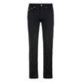 Slim-fit-Jeans TOMMY JEANS "SCANTON SLIM", Herren, Gr. 36, Länge 34, schwarz (schwarz denim), Denim/Jeans, Obermaterial: 90% Baumwolle, 8% Elastomultiester, 2% Elasthan, casual, slim fit, Jeans, mit Logoprägung