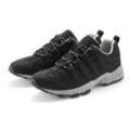 Sneaker AUTHENTIC LE JOGGER Gr. 37, schwarz (schwarz, gelb) Herren, Schuhe Schnürhalbschuh,Freizeitschuh,Outdoor-Trekking-Look VEGAN