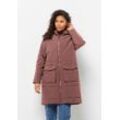 Funktionsparka JACK WOLFSKIN "WHITE FROST PARKA W" Gr. XXL (48), rosa (afterglow), Damen, OBERSTOFF 100% POLYAMID FUTTER 100% POLYESTER FÜLLUNG 100% POLYESTER, Jacken