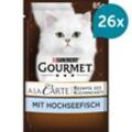 GOURMET A la Carte Hochseefisch, Reis & Gemüse 26x85g