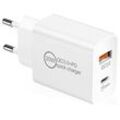 20 w schnelle USB-C-Ladebuchse, usb c + usb a Universal pd&qc 3.0 Stromladeadapter für iPhone 13,12,12 Mini,Pro,Max,11,11pro,XS,XR,8