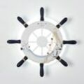 Nautical Marine Ruder Deckenleuchte Wandleuchte Pirat Sailor Navy Ship Adjust Warship Lenkradgetriebe Lampe led Fischernetz Hanfseil Dekor für