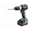 Bohrschrauber - bs 18V - lt bl 2 x 4,0 Ah Li-Power, asc 55, Koffer - 602325500 - Metabo