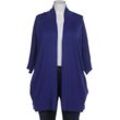 Peter Hahn Damen Strickjacke, blau, Gr. 52