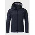 Outdoorjacke SCHÖFFEL "Jacket Easy XT L", Damen, Gr. 36, blau (8820, blau), Oberstoff: 100% Polyester Futter: 100% Polyester, sportlich, regular fit, hoch geschlossener Ausschnitt, Langarm, Jacken