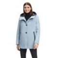 Wolljacke GIL BRET "Gil Bret Wolljacke mit Kapuze" Gr. 44, blau (celestial blau), Damen, Obermaterial: 100% Schurwolle. Besatz: 100% Polyamid. Futter: 100% Polyamid / Futter2: 100% Polyester. Füllung: 100% Polyester., Jacken