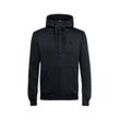 Sweater G-STAR "Sweatjacke Premium core hdd zip sw l\s" Gr. M, schwarz, Herren, Obermaterial: 55% Baumwolle CO. 45% Polyester PES., Sweatshirts