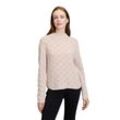 Strickpullover BETTY BARCLAY "Betty Barclay Grobstrick-Pullover mit Struktur" Gr. 36, grau, Damen, Strick, Obermaterial: 55% Baumwolle, 35% Polyester, 10% Viskose., Pullover, Struktur