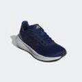 Laufschuh ADIDAS PERFORMANCE "RUNFALCON 3", Gr. 38, blau (dunkelblau, core schwarz, gold metallic), Textil, Synthetik, sportlich, Schuhe