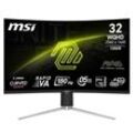 MSI Curved-Gaming-Monitor "MAG 325CQRF QD E2", 5-Wege Joystick Navigation, F (A-G), Monitore, schwarz