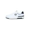 Sneaker SERGIO TACCHINI "MILANO REFRESH Herren" Gr. 42, Normalschaft, weiß (weiß, schwarz), Herren, Polyurethan, Schuhe, Sneaker Herren, Sneakers, Sportschuhe, Laufschuhe Retro, Outdoor, Sale