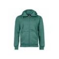 Sweater G-STAR "Sweatjacke Premium core hdd zip sw l\s" Gr. M, grün (blau spruce), Herren, Obermaterial: 55% Baumwolle CO. 45% Polyester PES., Sweatshirts