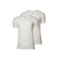 T-Shirt GANT "T-Shirt 2er Pack", Herren, Gr. L, weiß, Obermaterial: 100% Baumwolle CO., Kurzarm, Shirts