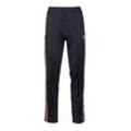 Jogginghose SERGIO TACCHINI "SPENCER VELOUR TRACK PANTS Herren" Gr. L, EURO-Größen, blau (maritime blau), Herren, 80% BAUMWOLLE, 20% POLYESTER, Hosen, Trainingshose Herren, Jogginghose, Retro, Sporthose, Streetwear, Sale