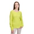 Strickpullover CARTOON "Cartoon Strickpullover mit Rundhalsausschnitt", Damen, Gr. 34, gelb (neon gelb), Obermaterial: 63% Polyacryl, 25% Polyamid, 8% Wolle, 4% Elasthan., modisch, oversize normal, Rundhals, Langarm, Pullover, Struktur