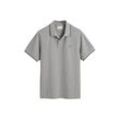 Poloshirt GANT "Poloshirt TIPPING PIQUE POLO 1er Pack", Herren, Gr. L, grau, Obermaterial: 100% Baumwolle CO., Kurzarm, Shirts