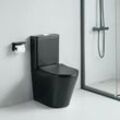 Modernes Keramik Stand-WC CIPOLI schwarz